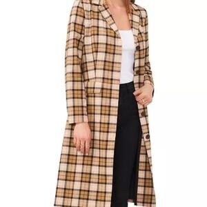 Women's Notched Lapel Mac Coat